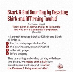 Negate Shirk and Affirm Tawhid