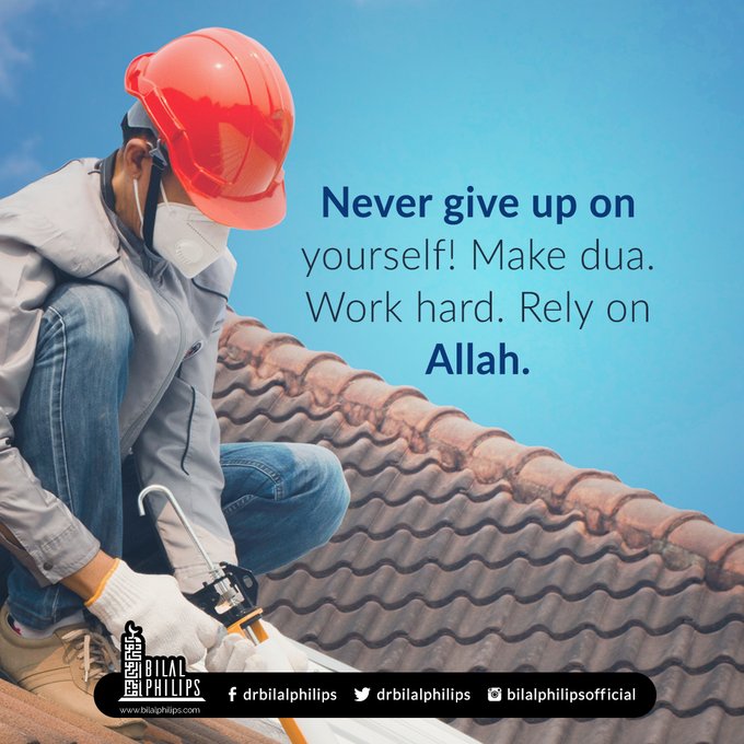 Rely on Allah.