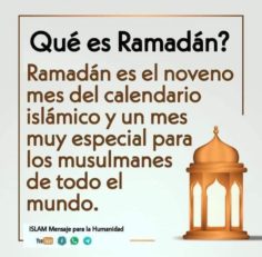 Qué es Ramadán?